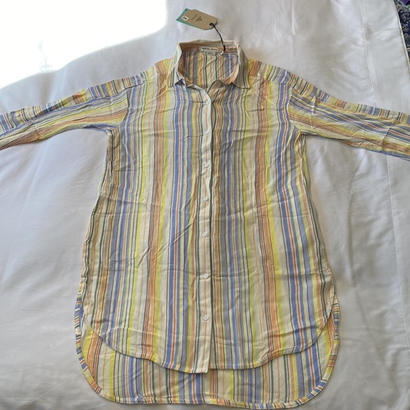 NWT Prana Button-Up Tunic Top - Picture 16 of 16